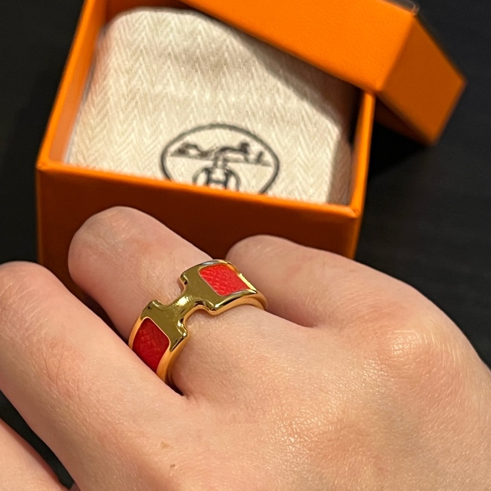 [100% real] Hermes Olympe Ring